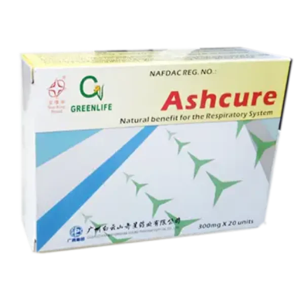Ashcure: For Cough, Cold, Asthma And All Respiratory Issues Greenlife Ashcure