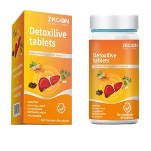 Zkoon Detoxilive Tablets supports liver and body detox
