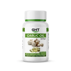 GHT Garlic Oil Softgel natural garlic supplement for heart health and immune support