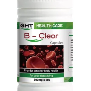 Traditional herbal ingredients in GHT B-Clear Capsules for detoxification and immune support