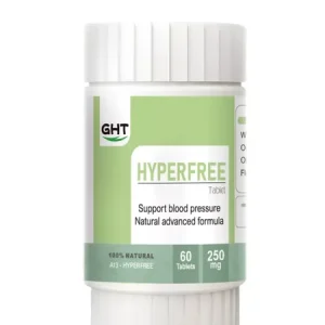 GHT Hyperfree Tablets natural herbal supplement for healthy blood pressure and cardiovascular support
