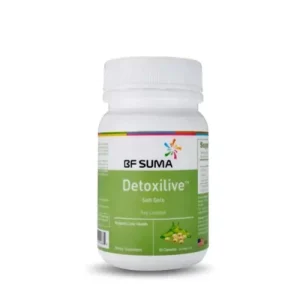 BF SUMA Detoxilive Capsules supports liver and body detox.