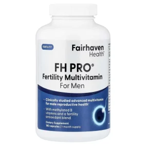 FH PRO for Men supports men’s vitality and fertility.