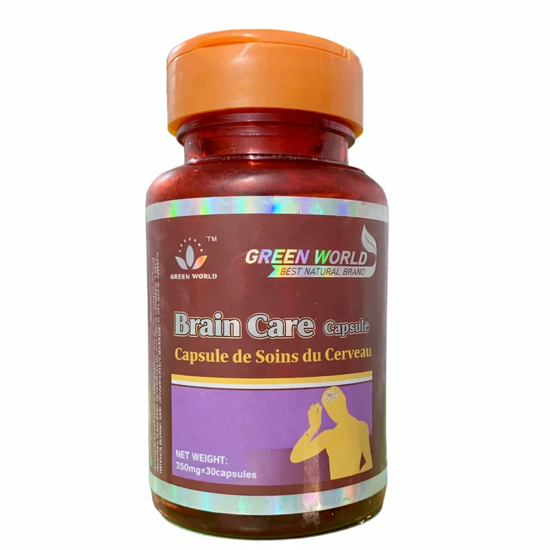 Green World Brain Care Capsule 350Mg × 30 Capsules Greenworld Brain Care Capsule supports brain health