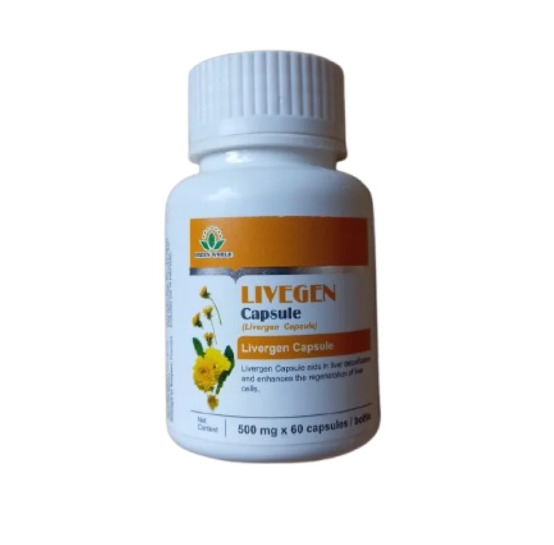 Livergen Capsule – Liver Protection &Amp; Detox – 60 Capsules Livergen Capsule protects the liver and supports liver cell regeneration.
