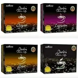 Liven Alkaline Coffee supports immune function and cardiovascular health.