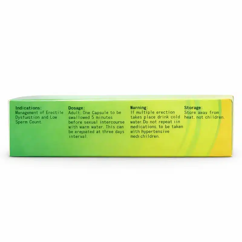 Longreen Trumann Capsule 5000Mg X 10 Capsules Longreen Trumann Capsule supports men's sexual health and vitality