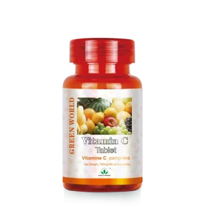 Green World Vitamin C Tablet 700mg 60 Tablets for immune and general wellness