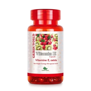 Green World Vitamin E Capsule 500mg 100 Capsules
