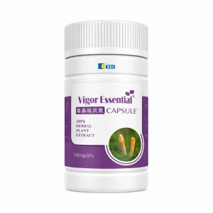 KEDI Vigor Essential Capsule 250mg × 30 Capsules for male vitality support