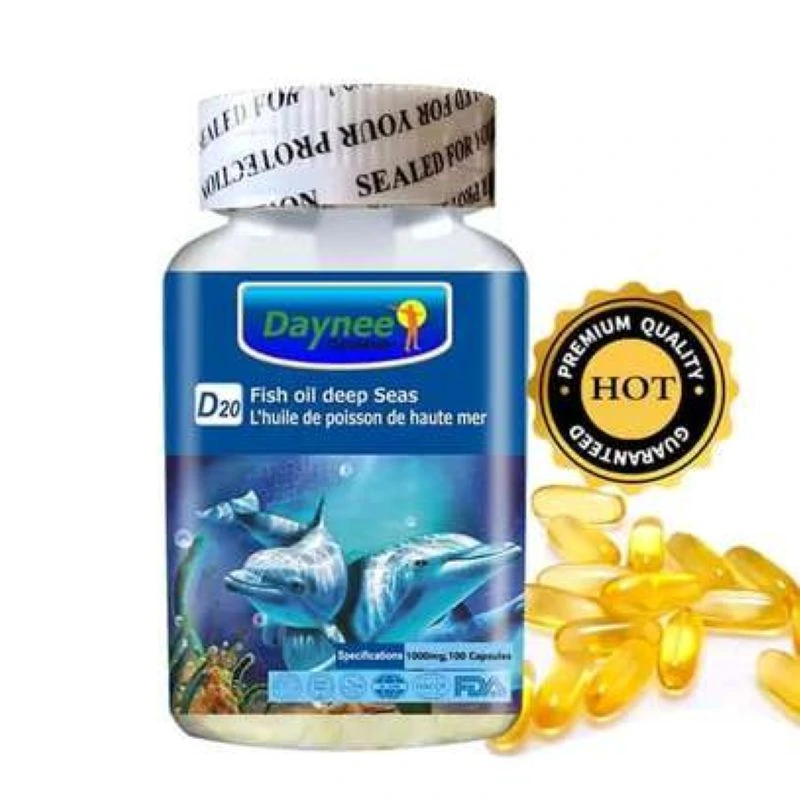Daynee Deep Seas Fish Oil Capsules – 100 Softgels (100 Mg) Daynee Deep Seas Fish Oil Capsules – 100 Softgels (100 mg) - Image 3