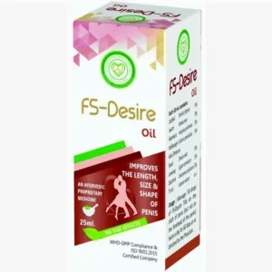FS-Desire Oil - Male Vitality and Performance Massage Oil