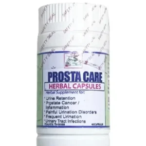 Prosta Care Herbal Capsules supports prostate and urinary wellness.