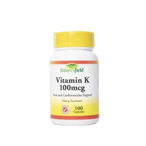 Nature’sField Vitamin K supports bone and cardiovascular health.