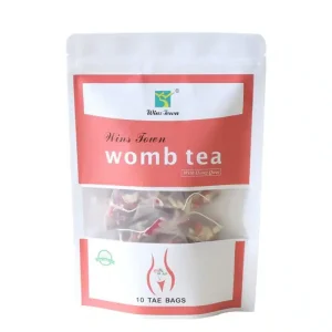WinsTown Organic Womb Tea supports women's hormonal balance and fertility.
