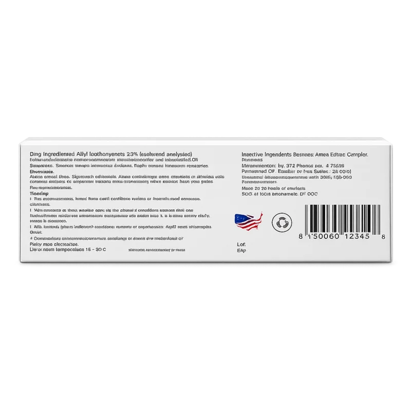 Green World Golden Knight Spray 14Ml – Male Stamina &Amp; Endurance Support Golden Knight Spray packaging back view showing ingredients, usage instructions, and barcode