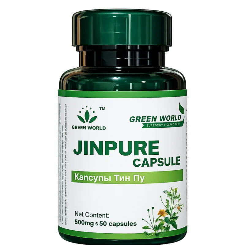 Green World Jinpure Capsule 300Mg × 60 Capsules Green World Jinpure Capsule 300mg 60 Capsules Herbal Immune Support