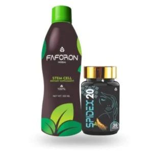 Faforon and Spidex20 supports fertility and hormonal balance in women.