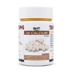 GHT Hi Calcium Softgel calcium and Vitamin D3 supplement for healthy bones and teeth in Nigeria